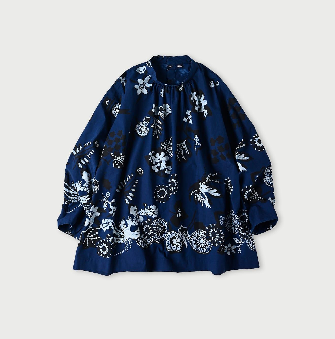 Indigo Fushicho Blouse (Size 3) - 45R by 45rpm studio - Image 1