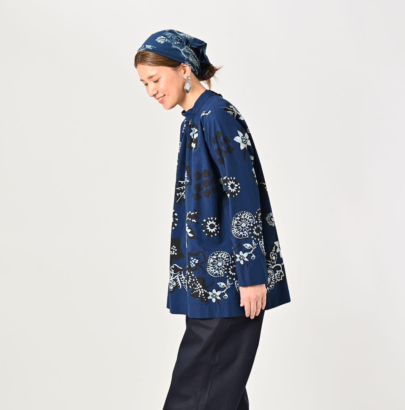 Indigo Fushicho Blouse (Size 3) - 45R by 45rpm studio - Image 4