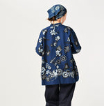 Indigo Fushicho Blouse (Size 3) - 45R by 45rpm studio