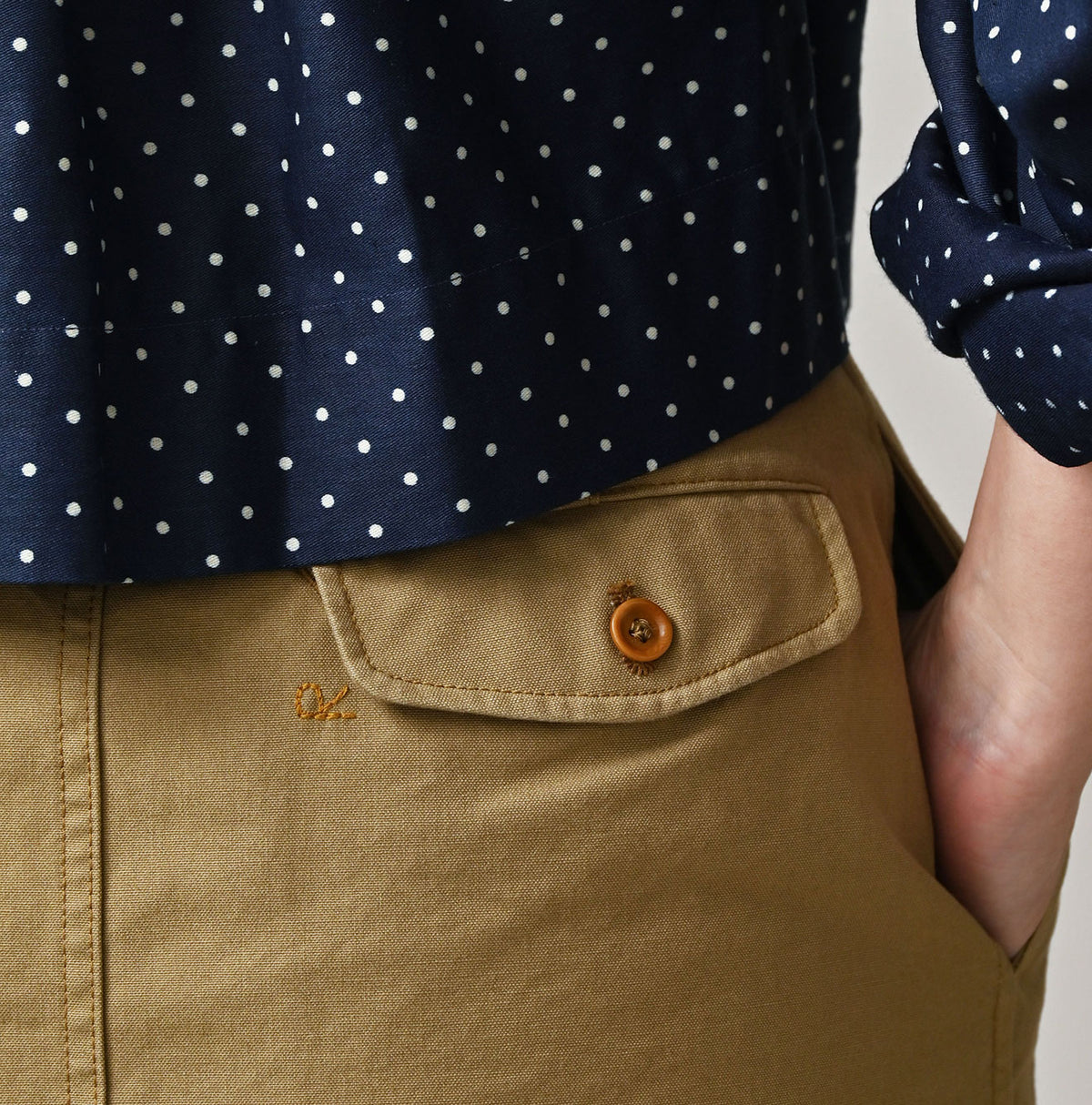 45R Duck Charlotte Tuck Skirt