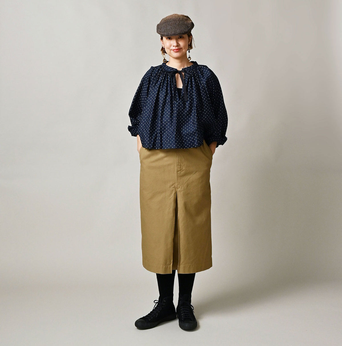 45R Duck Charlotte Tuck Skirt