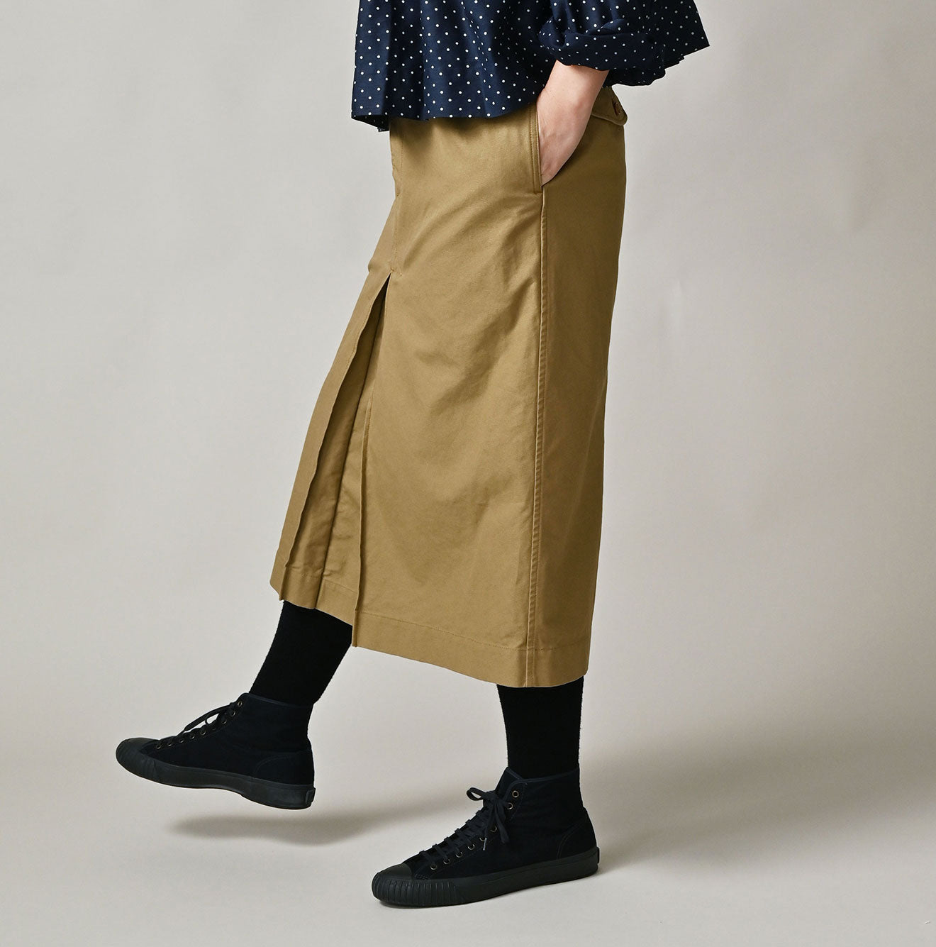 45R Duck Charlotte Tuck Skirt