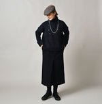 45R Indigo Duck Charlotte Tuck Skirt