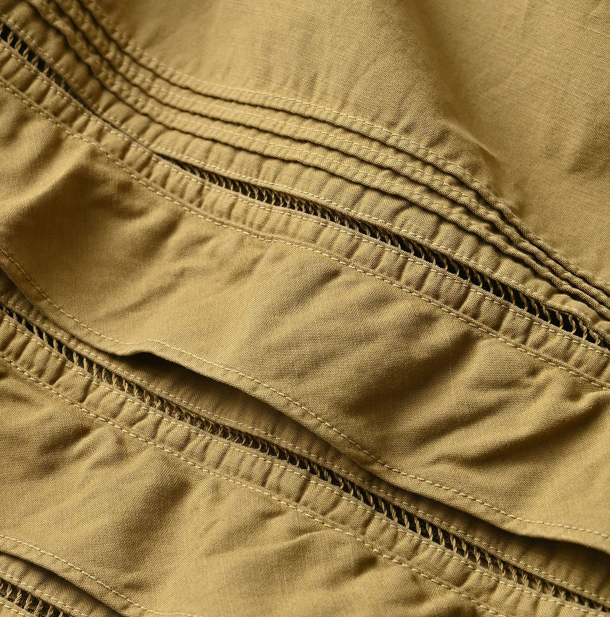 45R Back Sateen Tiered Frill Petti Skirt