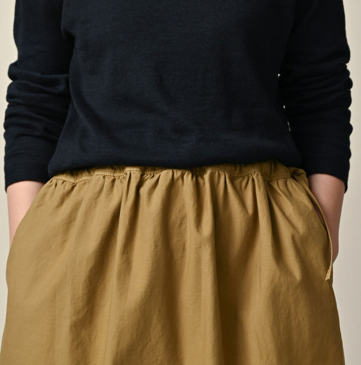 45R Back Sateen Tiered Frill Petti Skirt