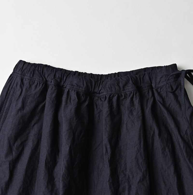 45R Indigo Back Sateen Tiered Frill Petti Skirt