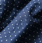 45R Indigo Dot Print Apron Skirt