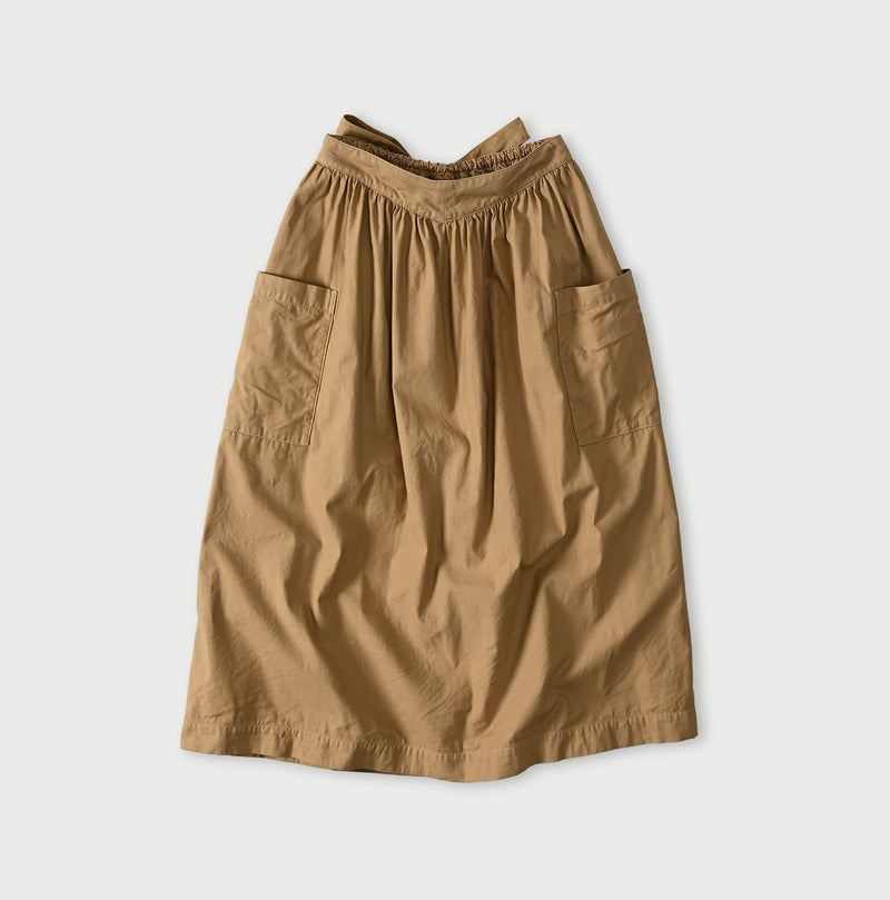 45R Back Sateen Apron Skirt