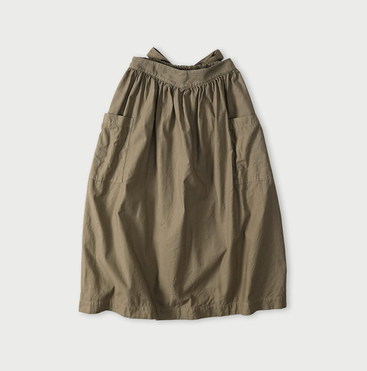 45R Back Sateen Apron Skirt