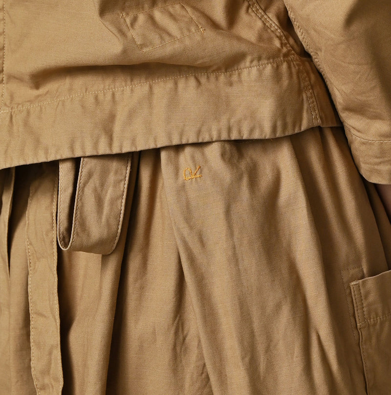 45R Back Sateen Apron Skirt