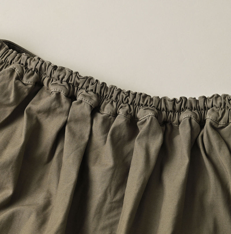 45R Back Sateen Apron Skirt
