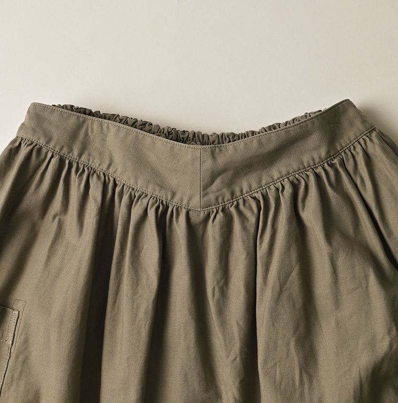45R Back Sateen Apron Skirt