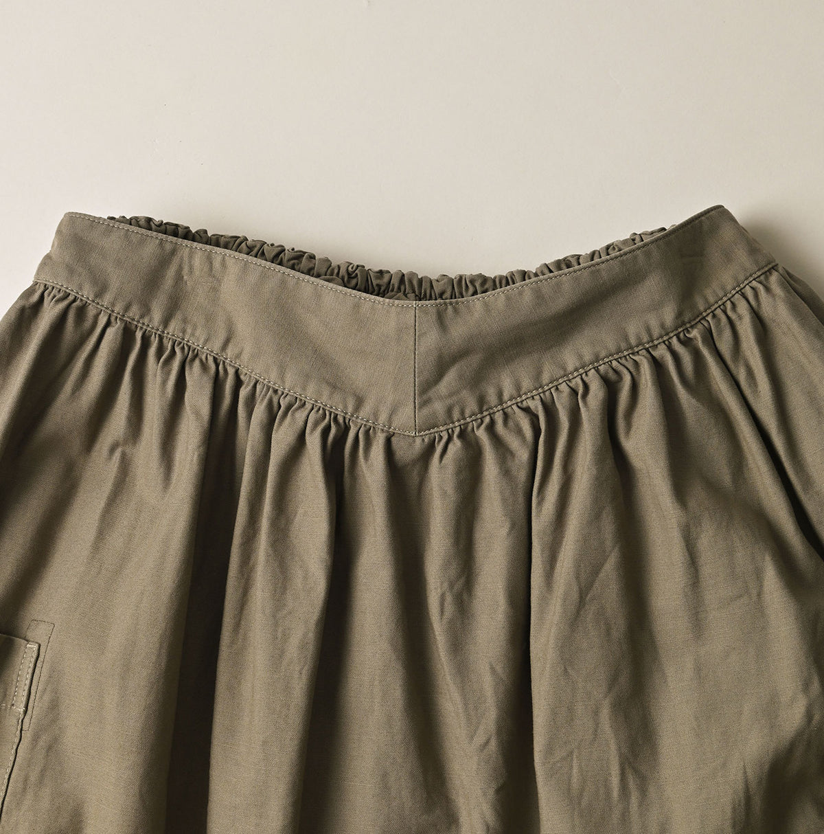45R Back Sateen Apron Skirt