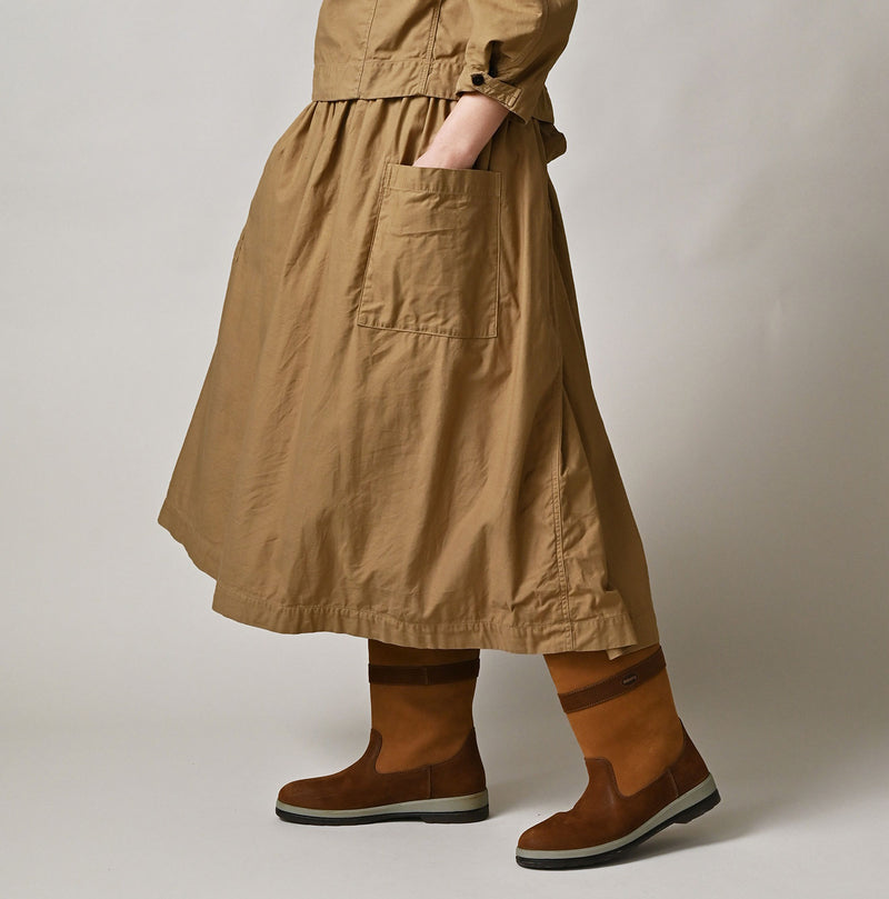 45R Back Sateen Apron Skirt