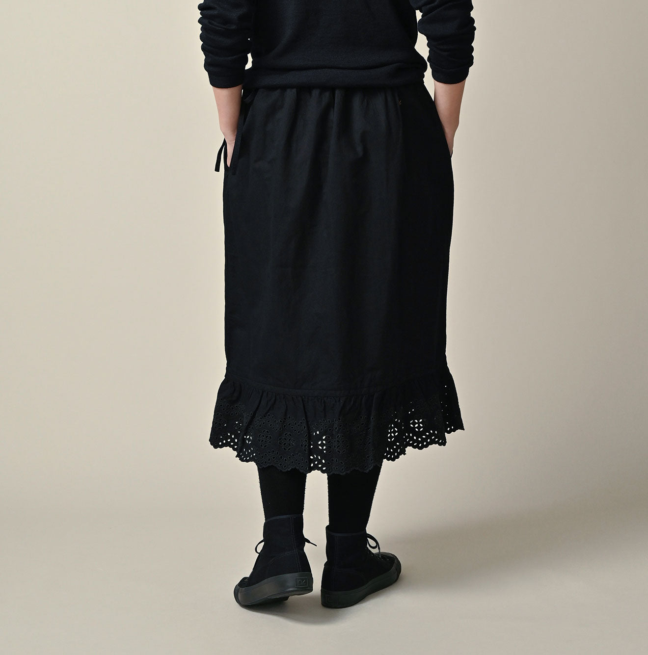 45R Indigo Back Sateen Petti Skirt