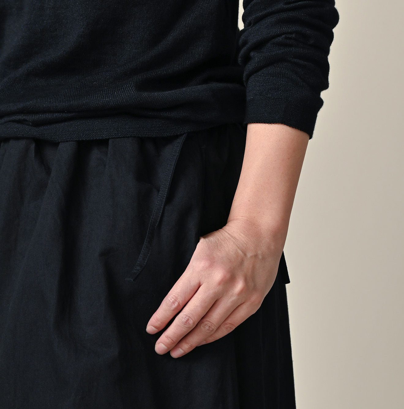 45R Indigo Back Sateen Petti Skirt