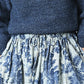 45R Indigo Lapis Skirt