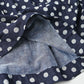 45R Indigo Fuwafuwa Double-woven Tiered Skirt