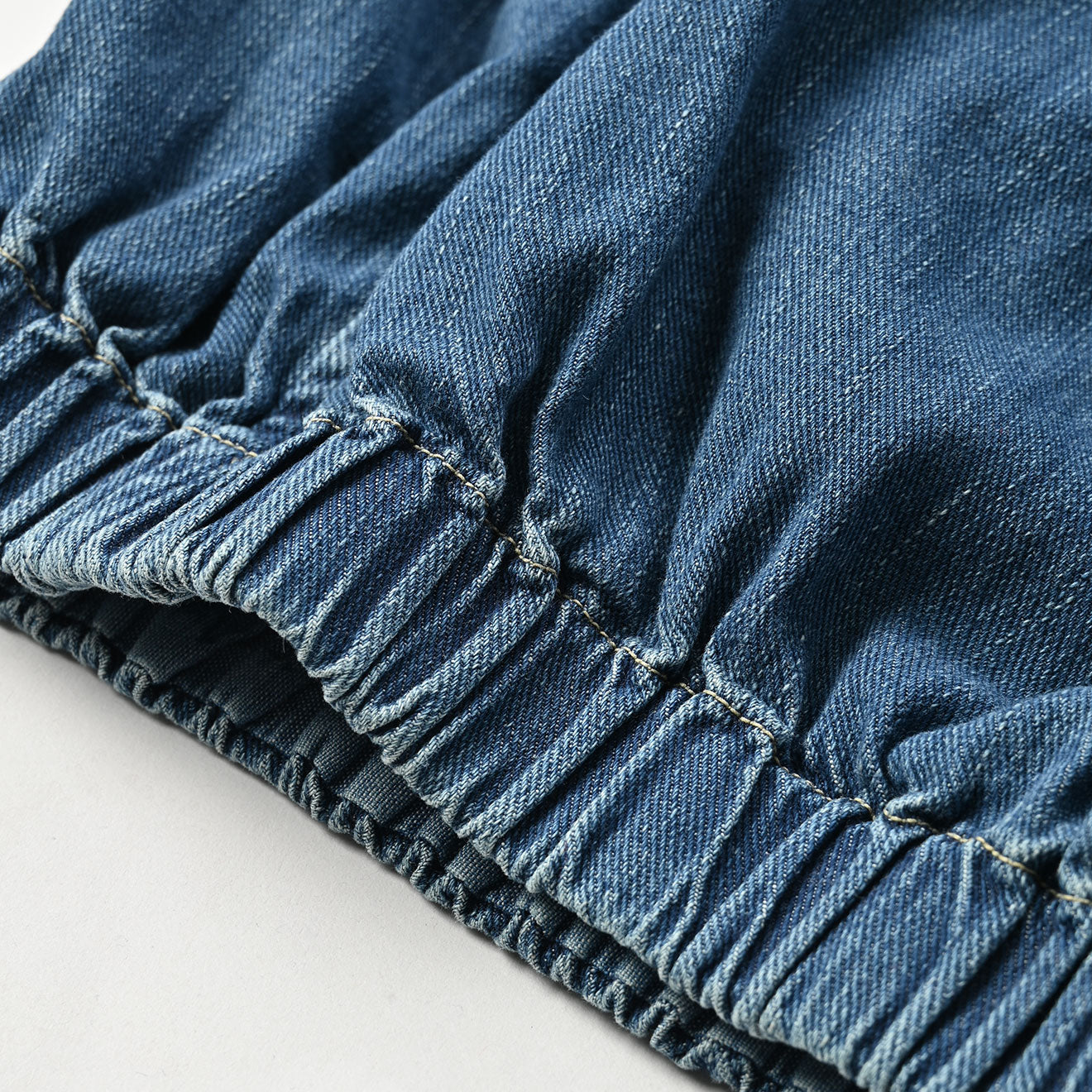 45R Indigo 45 Petit Denim Bloomers Pants Distressed