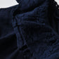 45R Indigo Gauze Doublecloth Frilled Collar Dress