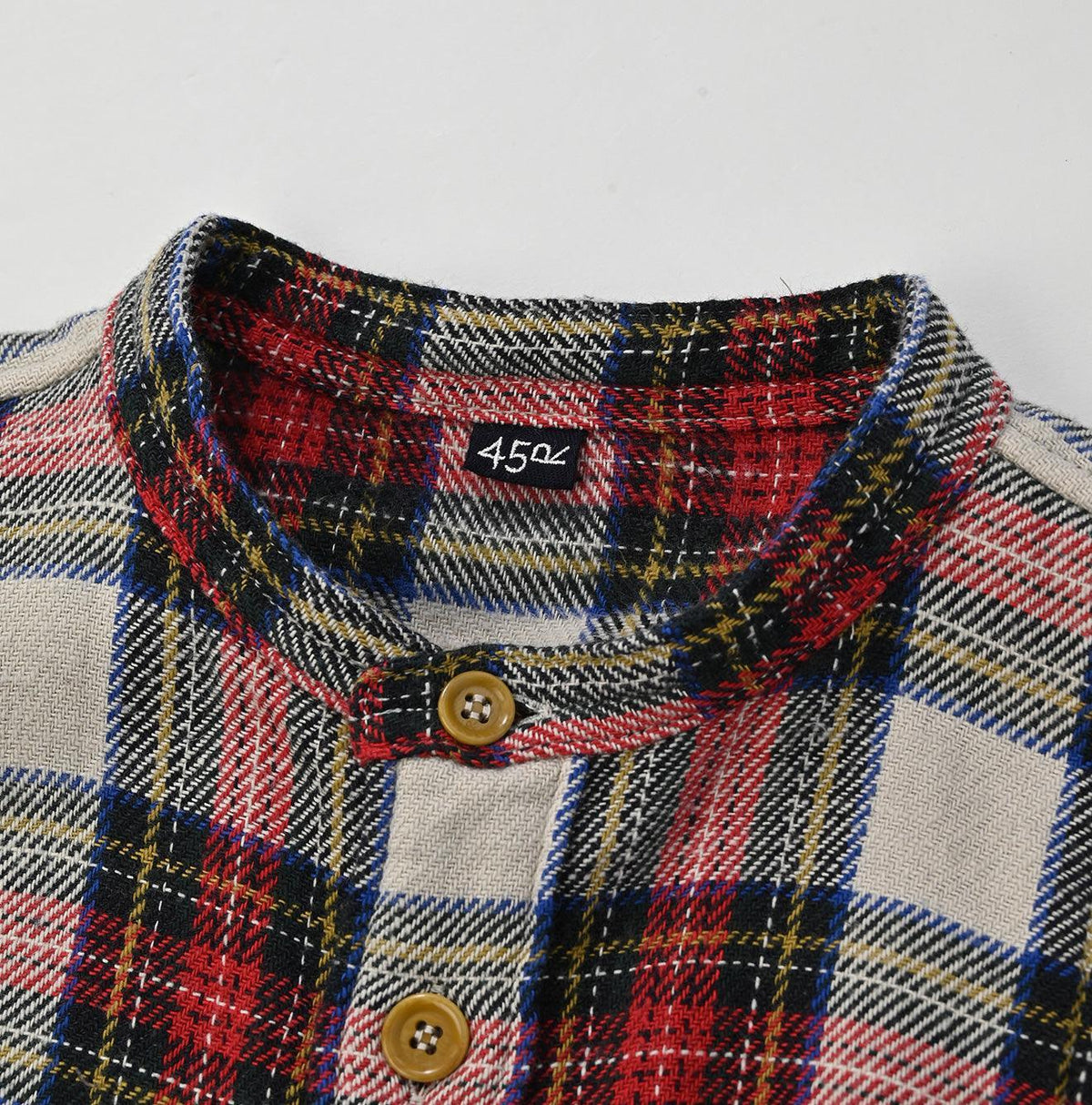 Indigo Zimba Flannel Big Shirt-dress