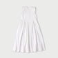 45R Dobby Stripe Tuck Flare Dress