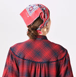 Indigo Zimbabwe Flannel Tambourine Dress - 45R by 45rpm studio