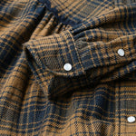 Indigo Zimbabwe Flannel Tambourine Dress - 45R by 45rpm studio