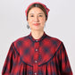 45R Indigo Zimbabwe Flannel Tambourine Dress