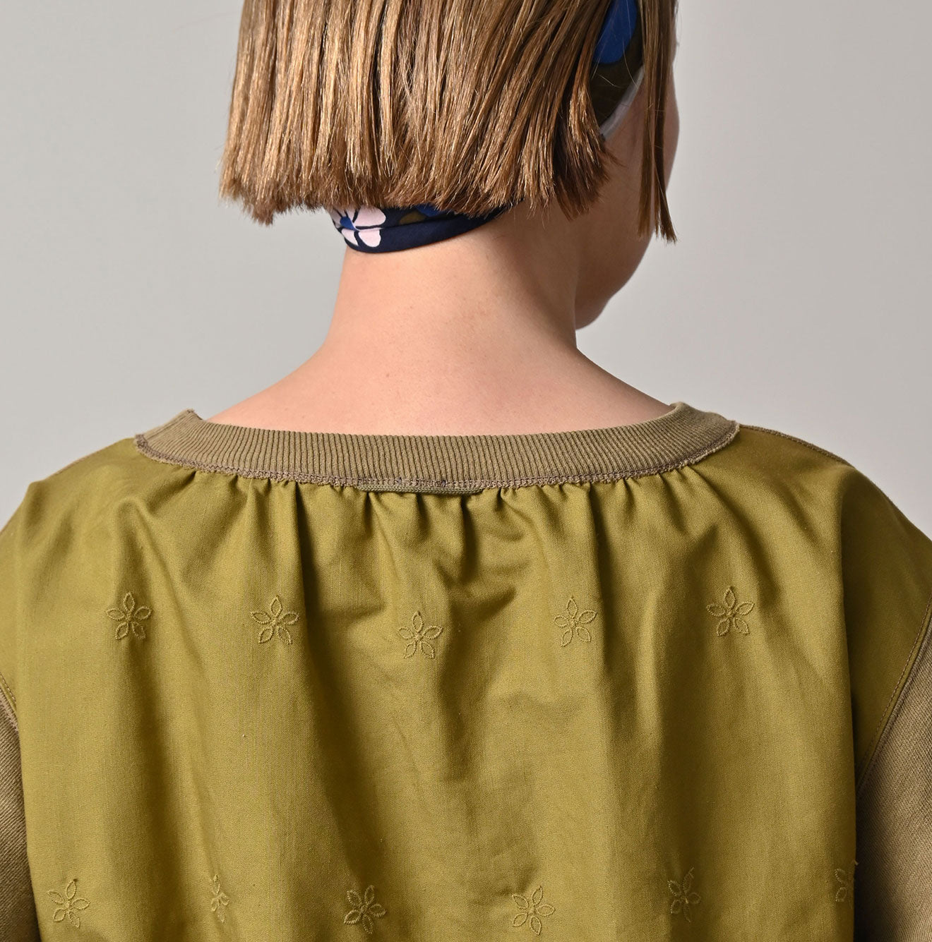 45R Cotton Fleece Cutwork Top - Image 9