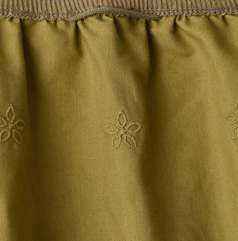 45R Cotton Fleece Cutwork Top