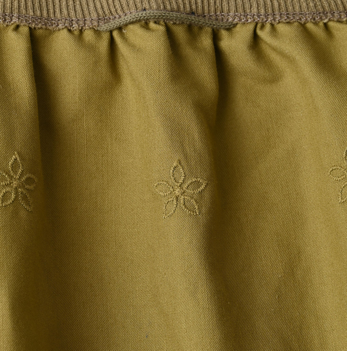 45R Cotton Fleece Cutwork Top