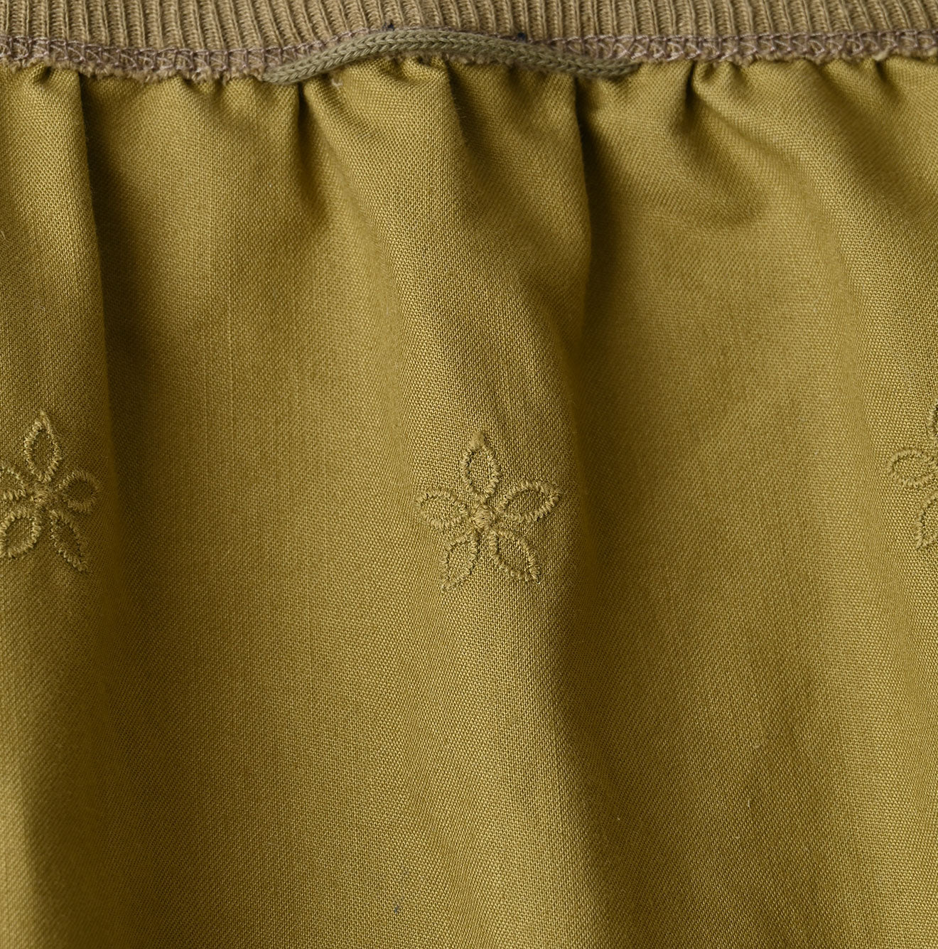 45R Cotton Fleece Cutwork Top