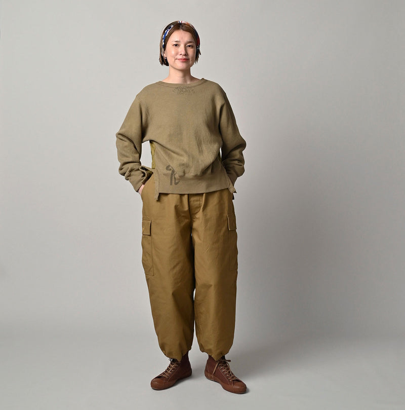 45R Cotton Fleece Cutwork Top