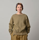 45R Cotton Fleece Cutwork Top
