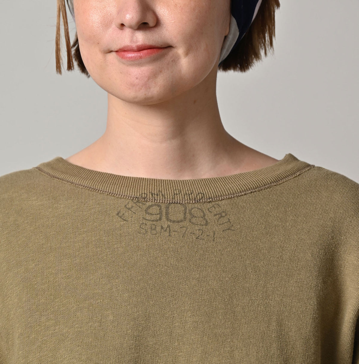 45R Cotton Fleece Cutwork Top