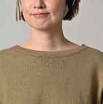 45R Cotton Fleece Cutwork Top