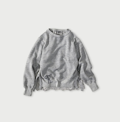 45R Cotton Fleece Cutwork Top (Top-dyed)