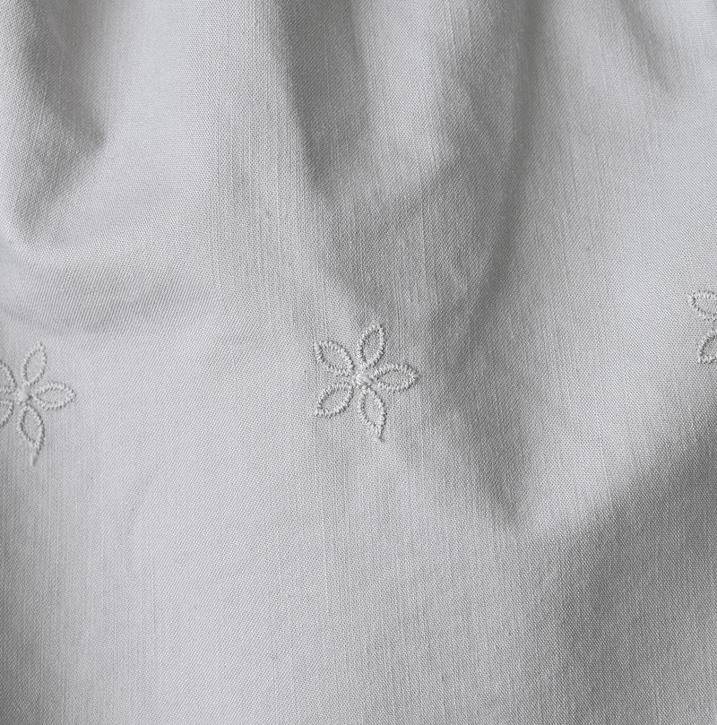 45R Cotton Fleece Cutwork Top (Top-dyed)