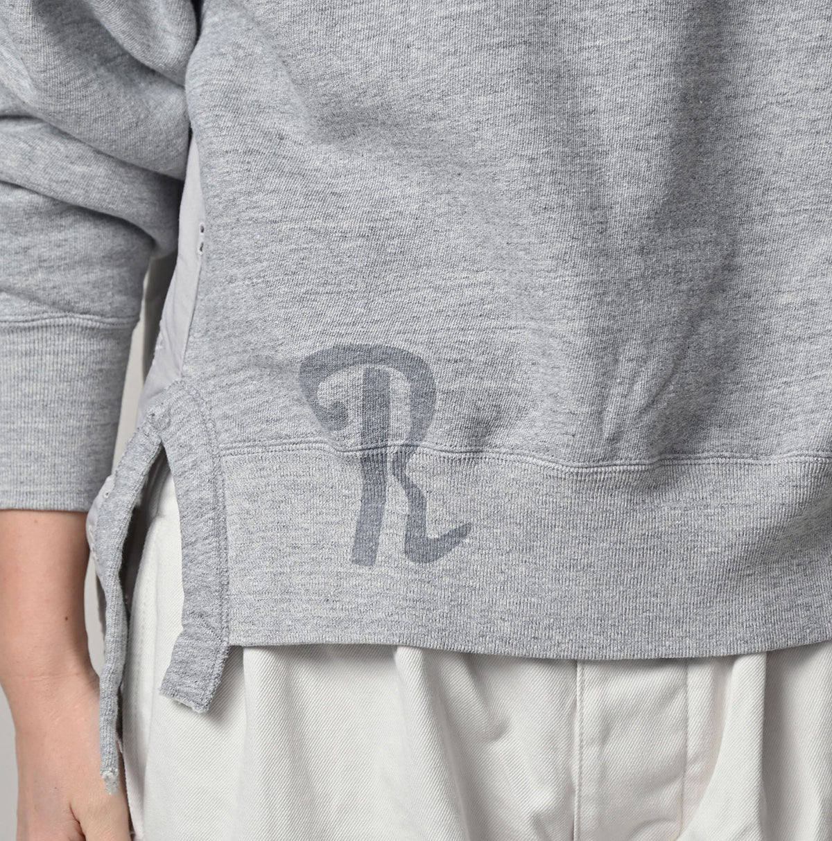 45R Cotton Fleece Cutwork Top (Top-dyed)