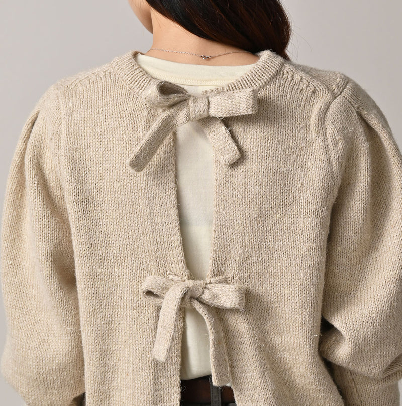 45R Cashmere Linen Ribbon Top