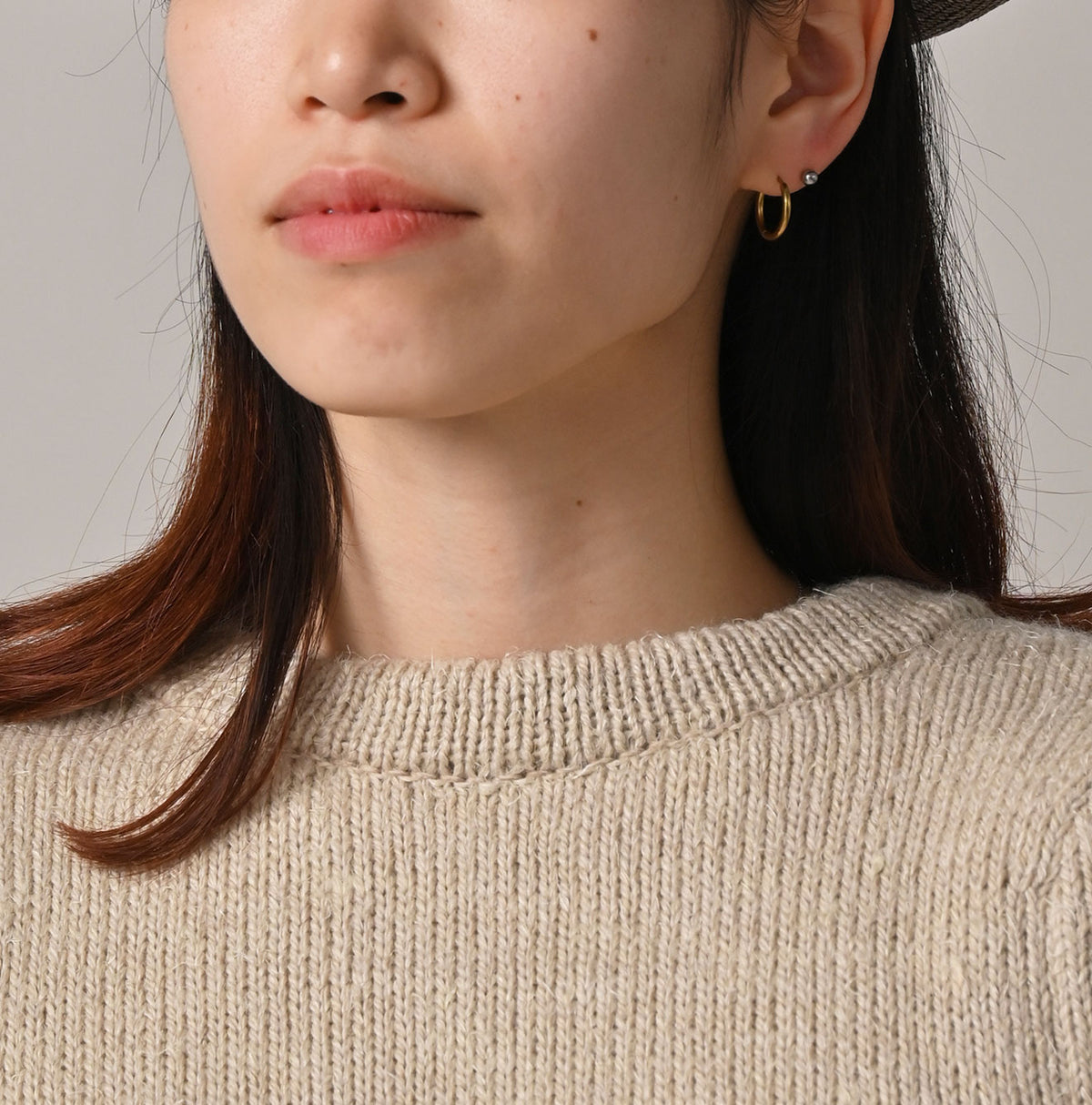 45R Cashmere Linen Ribbon Top