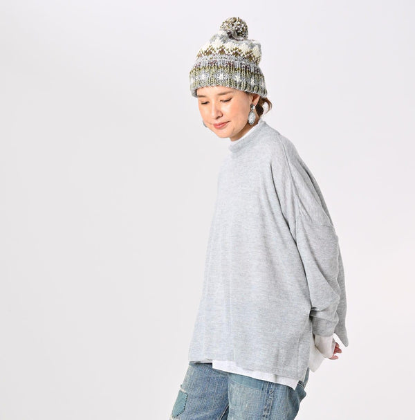 Botanical Dyed Cashmere Super Gauze Big Slit - 45R by 45rpm studio