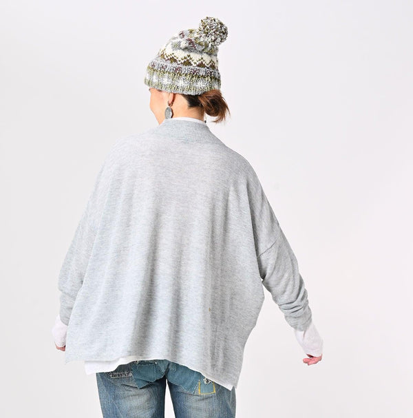 Botanical Dyed Cashmere Super Gauze Big Slit - 45R by 45rpm studio