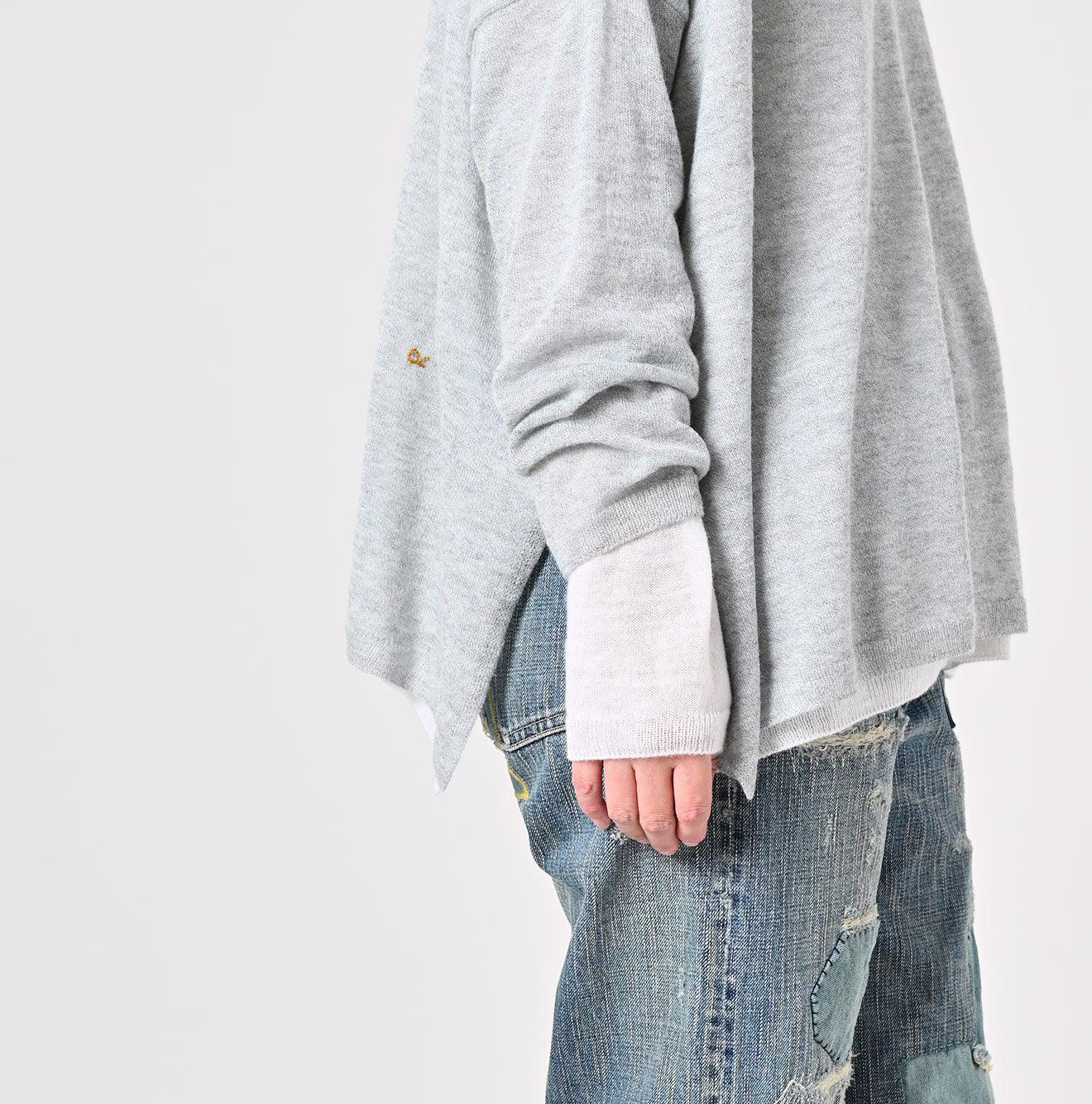 Botanical Dyed Cashmere Super Gauze Big Slit – 45R GLOBAL