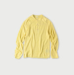 Botanical Dyed Cashmere Super Gauze Henley - 45R by 45rpm studio