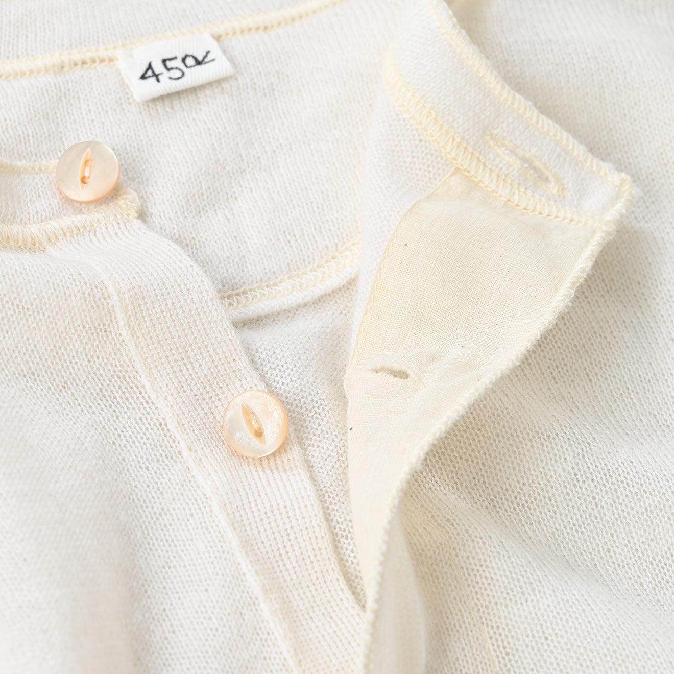 Botanical Dyed Cashmere Super Gauze Henley - 45R by 45rpm studio - Image 12