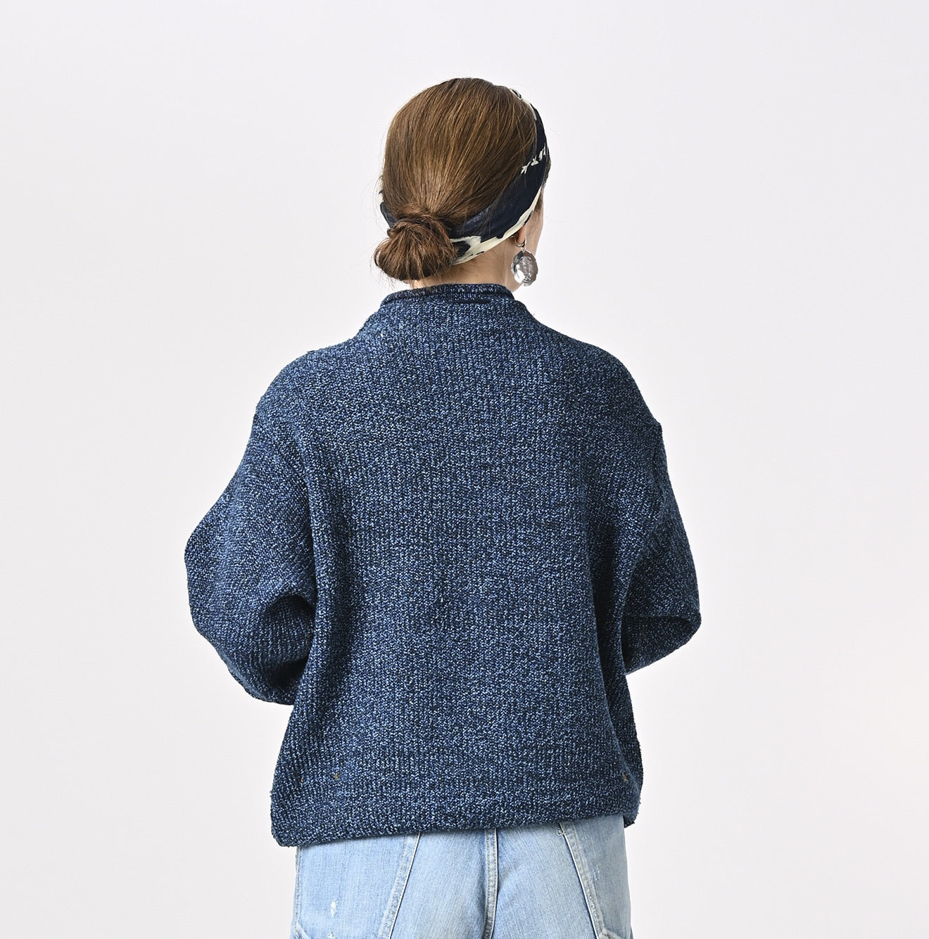 45R Indigo Moccasin 908 Uma Pullover