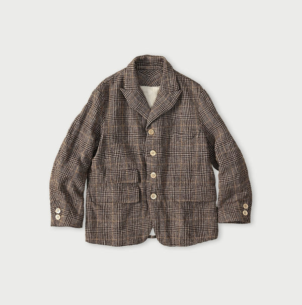 45R Cotton Linen Tweed 908 Jacket