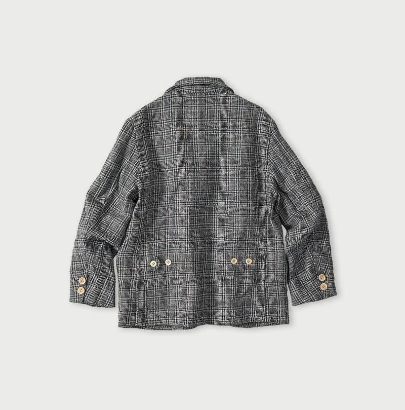 45R Cotton Linen Tweed 908 Jacket - Image 17
